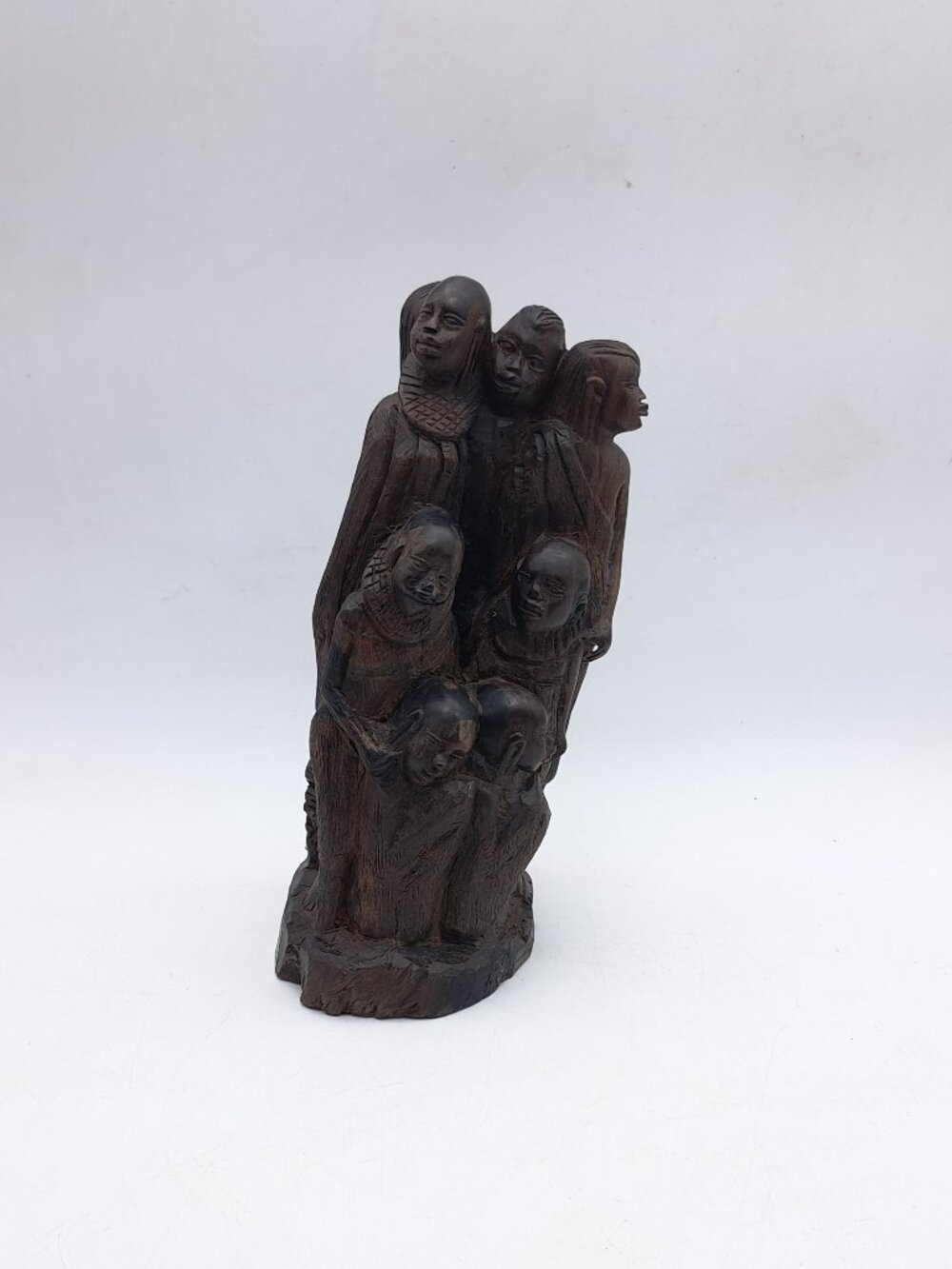 African Makonde Tree Of Life Statue